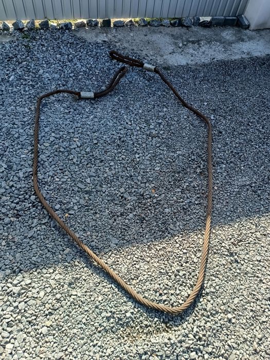 Трос буксировочный грузовой-танковый 6м.