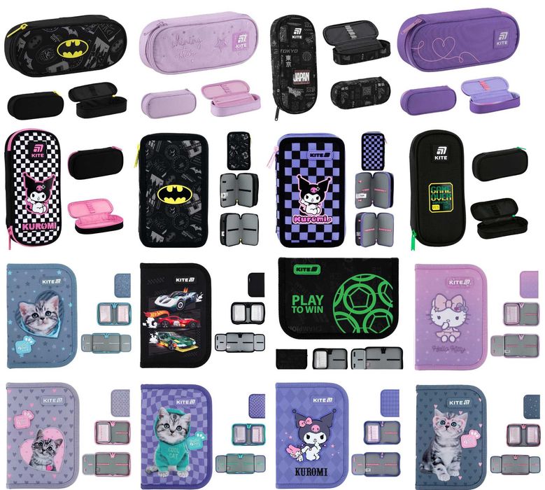 Пенал шкільний рюкзак KITE CLASS сумка для взуття