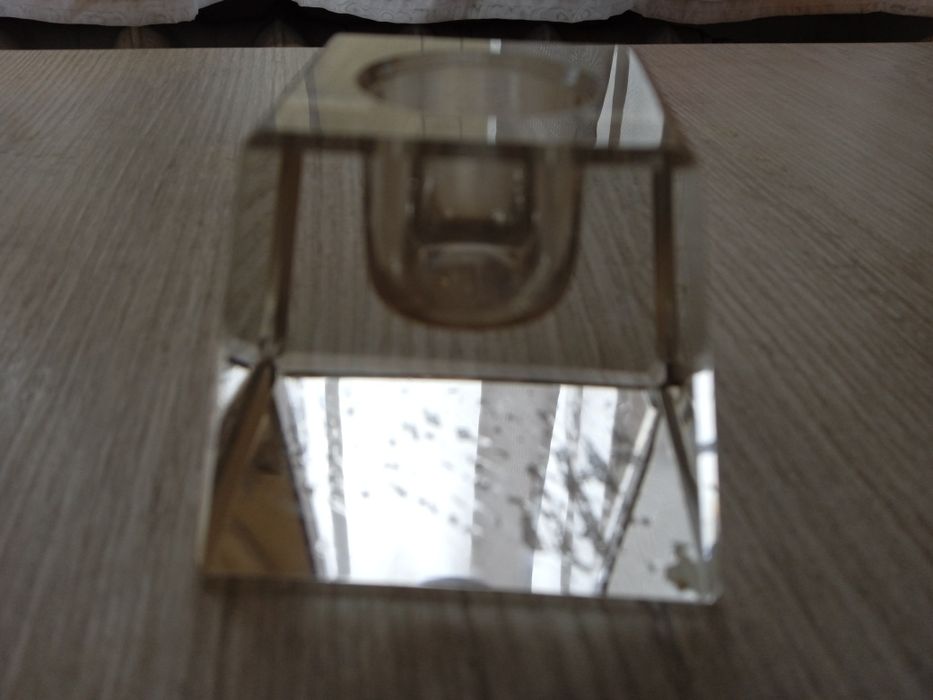 Kryształowe świeczniki