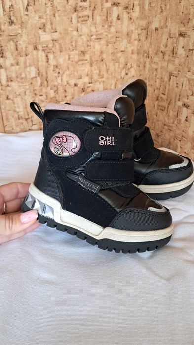 Зимові чоботи, дутіки для дівчинки