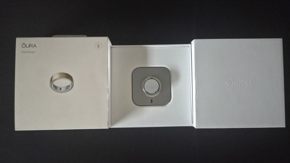 Oura Ring 4 - Dourado/Gold - Tamanho 9 (Como Novo)