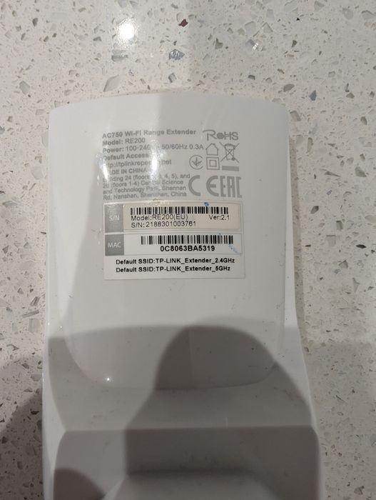 Extensor Wi-fi TP Link RE200