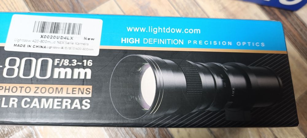 Супертелеоб'єктив Lightdow 420-800 мм для всіх дзеркальних камер