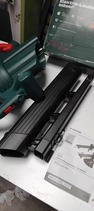 PARKSIDE® Elektryczny odkurzacz i dmuchawa do liści, 2600 W,