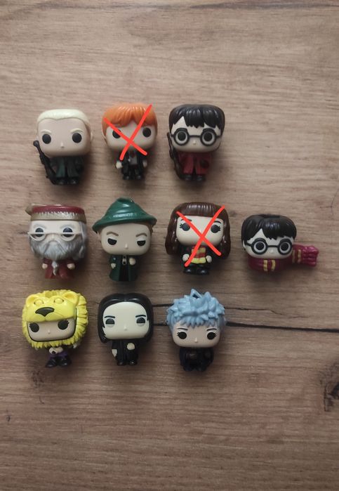 Гаррі Поттер фігурки з Кіндер Джой іграшки колекційні Гари потер