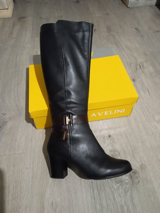 Чоботи шкіряні, європейці 38 розмір