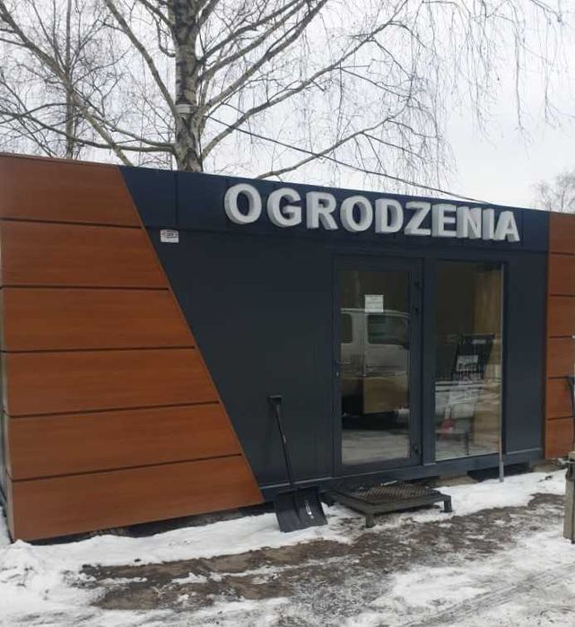 Pawilon gastronomiczny mieszkalny z płyty PIR usługowy handlowy