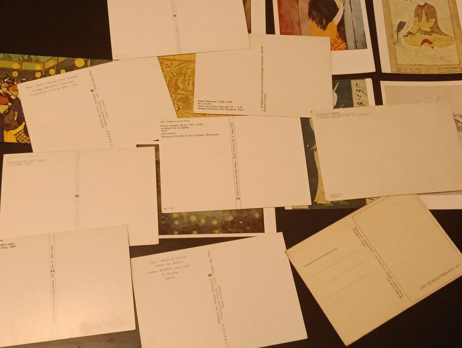 Belo lote de 19 postais