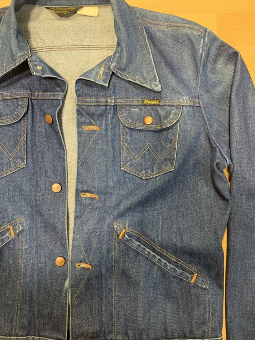 Джинсовая куртка WRANGLER made in USA Levis Lee.   made in USA