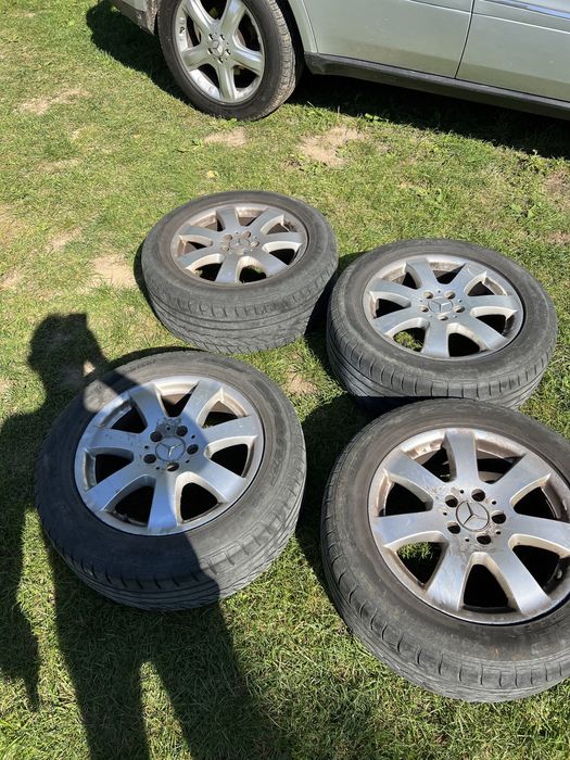 Alufelgi Mercedes ML Opony dunlop 235/55 r17 + ALUFELGI