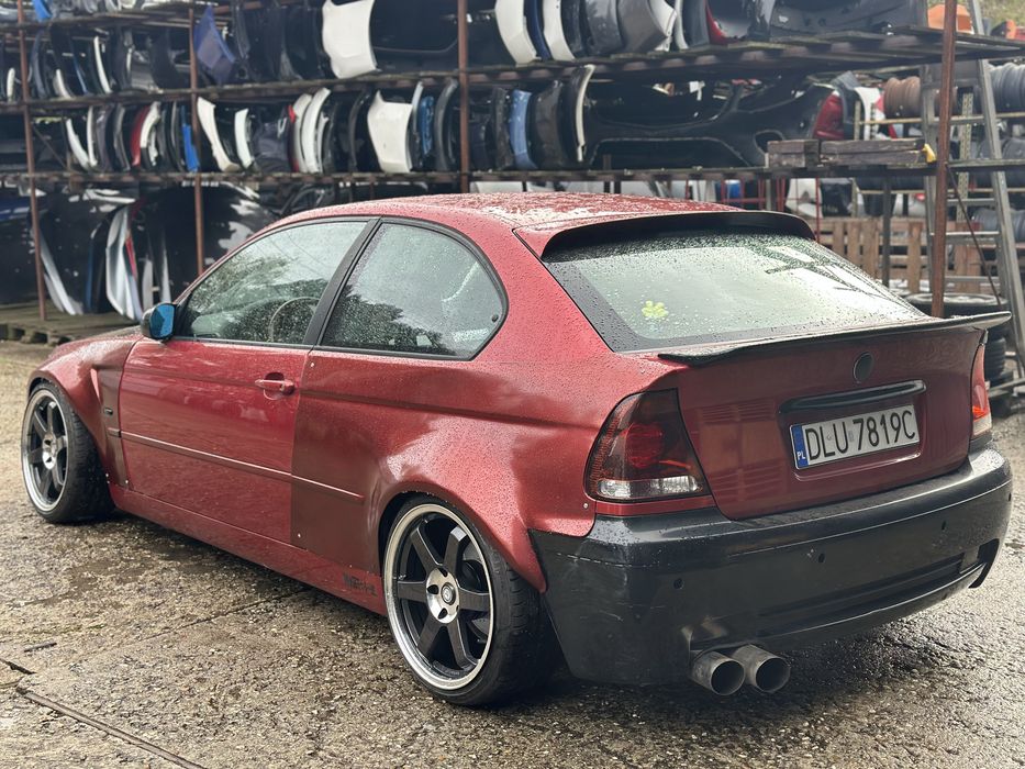 BMW E46 Compact Drift Spec M54 Body + pakiet części + koła