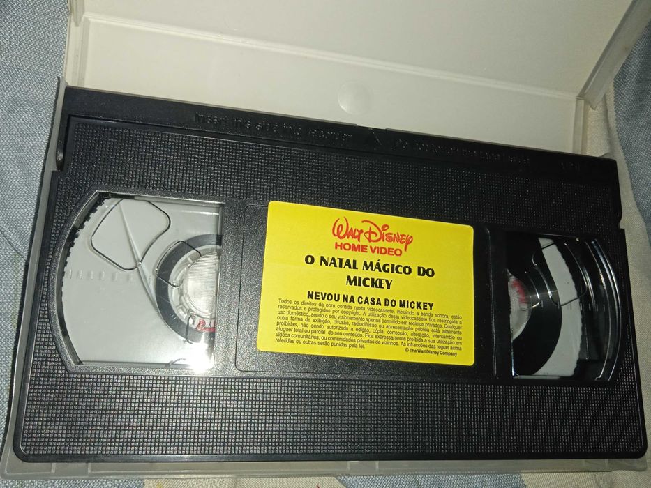 Pack 7 Filmes Disney VHS