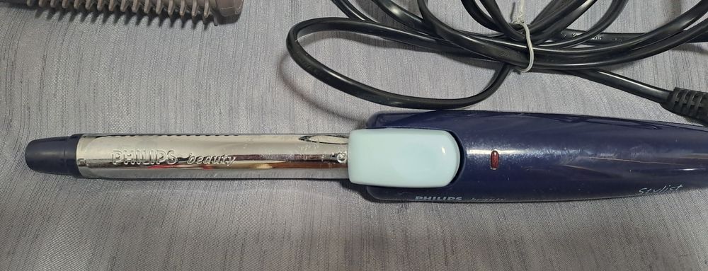плойка Philips с насадкой-щеткой, щипці для завивання волосся
