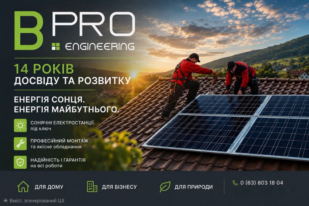 Сонячні електростанції