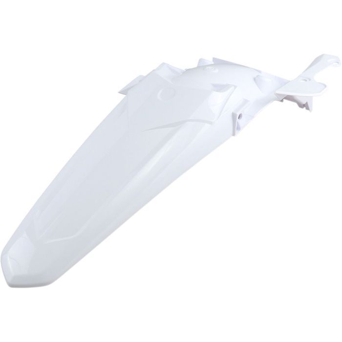 guarda lamas traseiro ufo branco yamaha yz 250 / 450