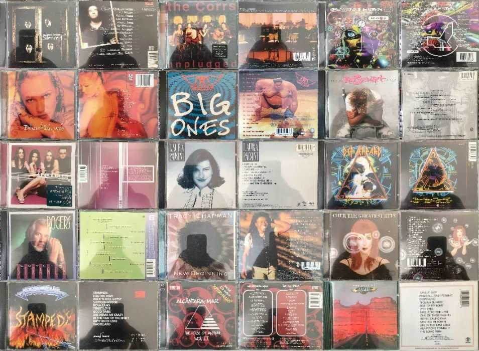 Selling various CDs listed below