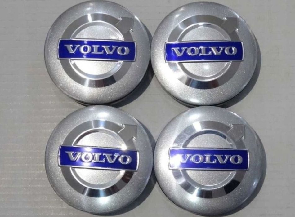 Nowy dekielek Volvo szary komplet 4 sztuk dekli zaślepka zaślepki emblemat