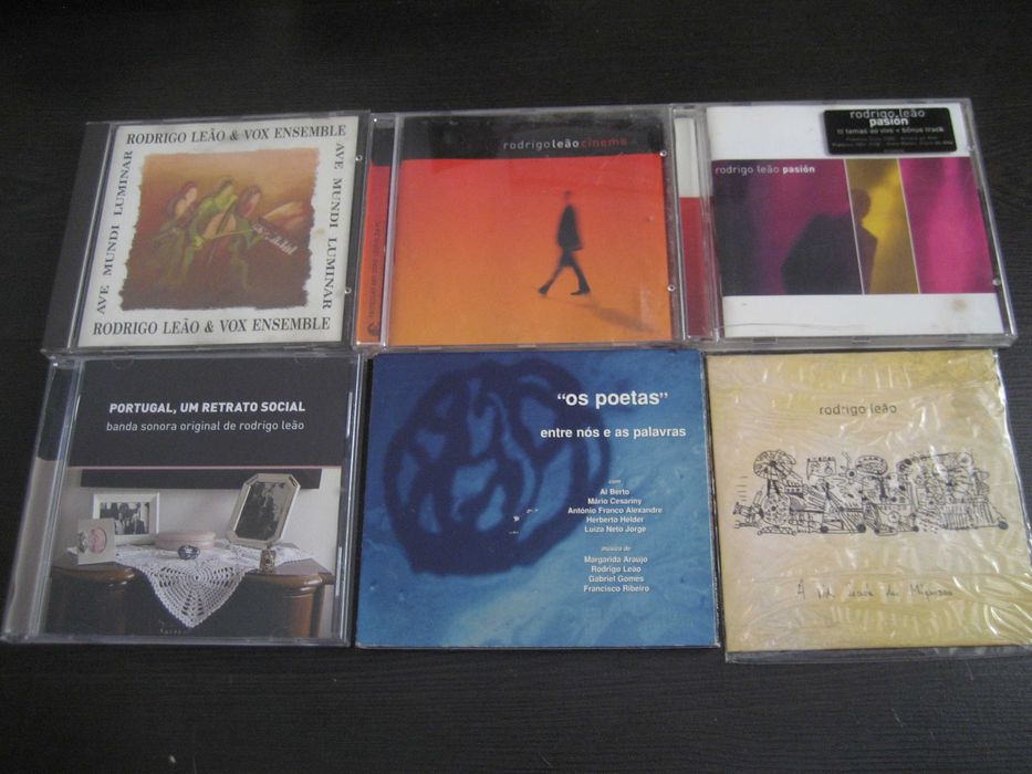 Centenas de CDs de música portuguesa e lusófona (C-G)