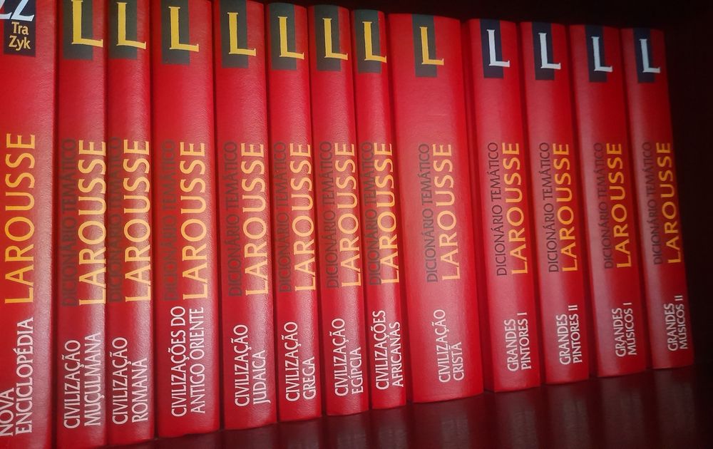 Enciclopédia Larousse +  Civilizações Antigas + Grandes Pintores + Grandes Músicos