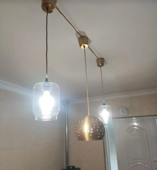 Candeeiros conjunto 3