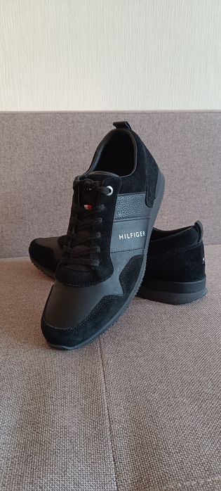 Кросівки чоловічі Tommy Hilfiger ICONIC LEATHER 45. 29,5 см.