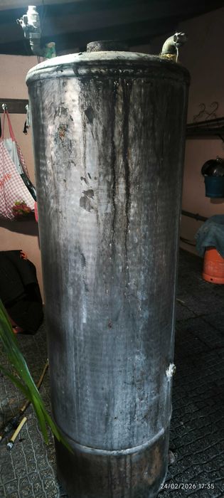 Bailarina de 150l em aço inoxidável