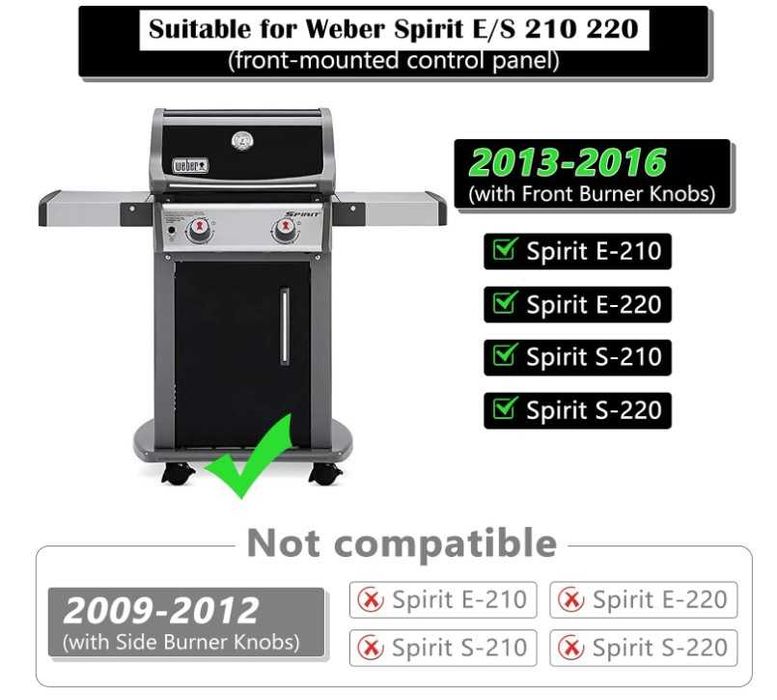 Palnik do grilla gazowego Weber Spirit 45.7cm GFTIME