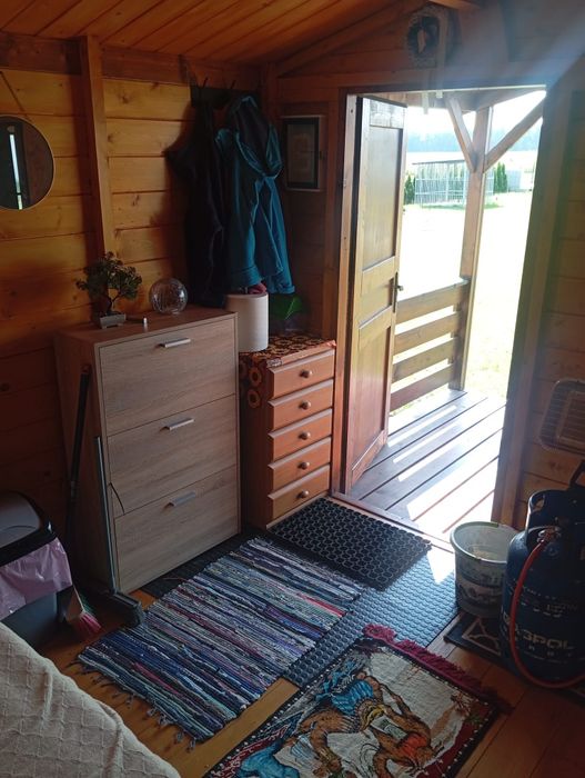 Drewniany domek letniskowy/altanka