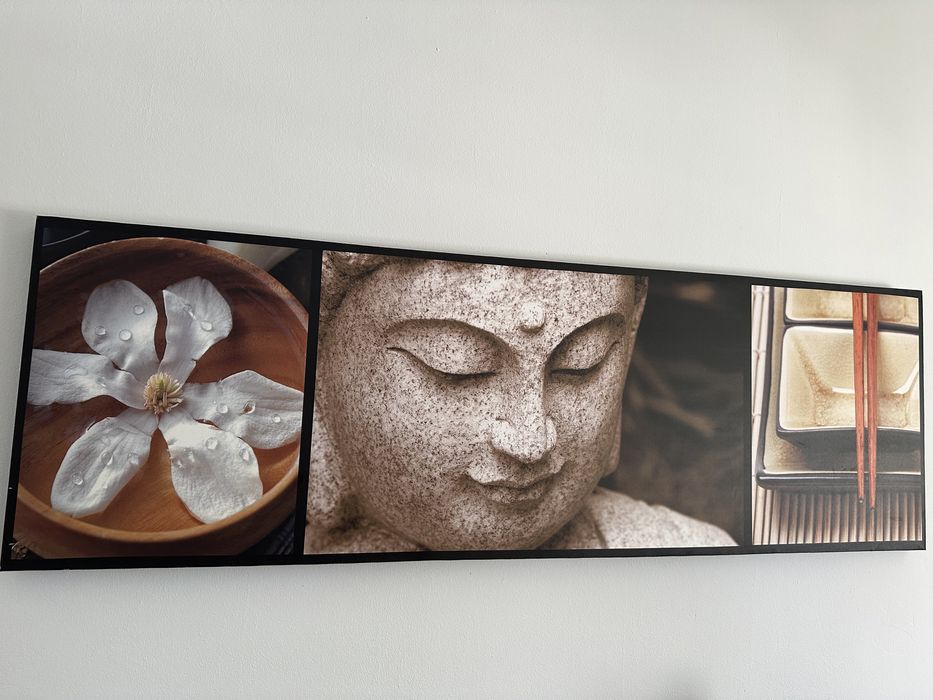 Quadro buddha como novo