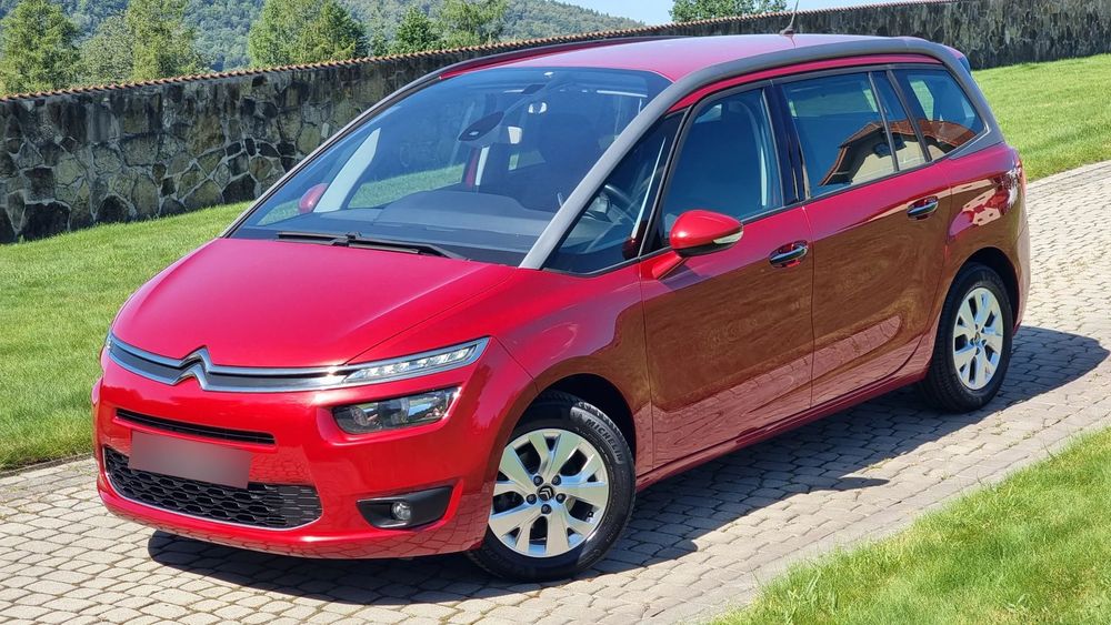Citroën C4 Grand Picasso Bezwypadkowy siedmioosobowy 7os rodzinny na wakacje