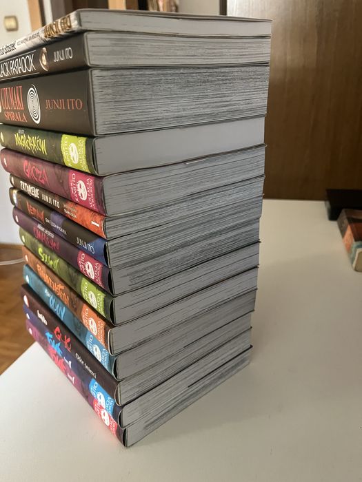 Wielka Kolekcja Junjiego Ito - mangi, zestaw tomów, komplet