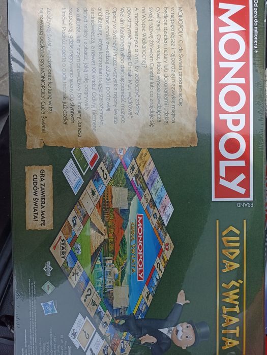 Nowa gra planszowa Monopoly Cuda Świata Hasbro