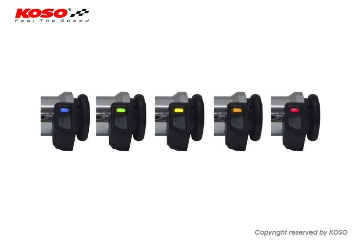 punhos aquecidos koso titan-x com regulador para harley davidson