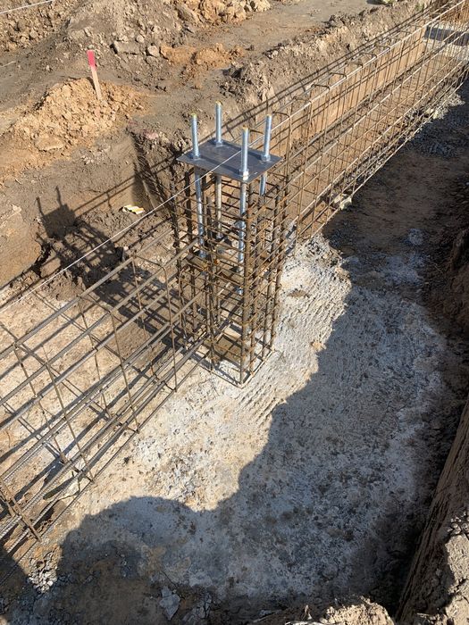 Fundamenty .hale ,żelbety,stopy silos zbożowy,płyta fundamentowa