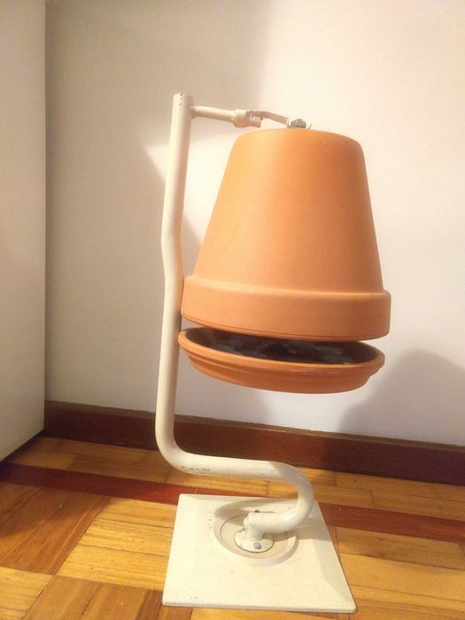 Aquecedor de Argila com Velas Natural