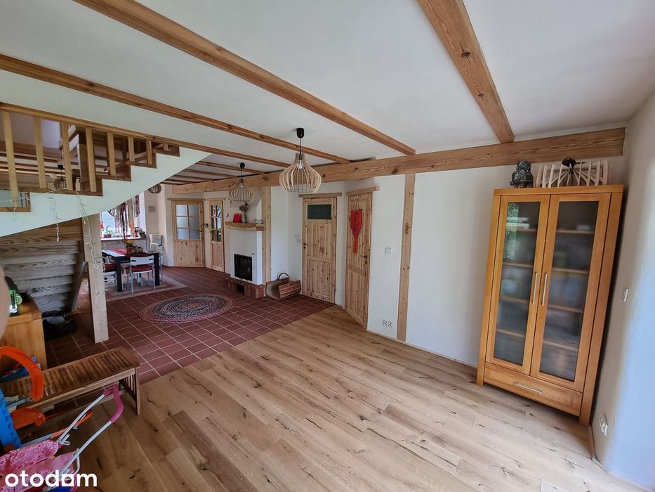Dom ekologiczny, super oszczędny, z gliny lekkiej, przy lesie, 156 m²