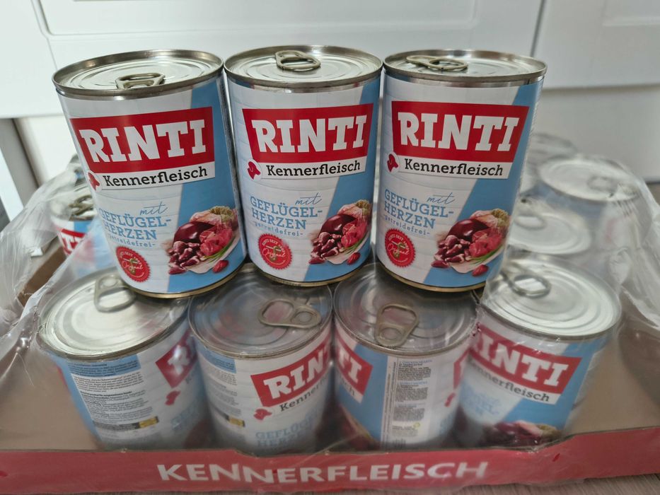 Karma dla psa  RINTI Kennerfleisch, 6x 400 g