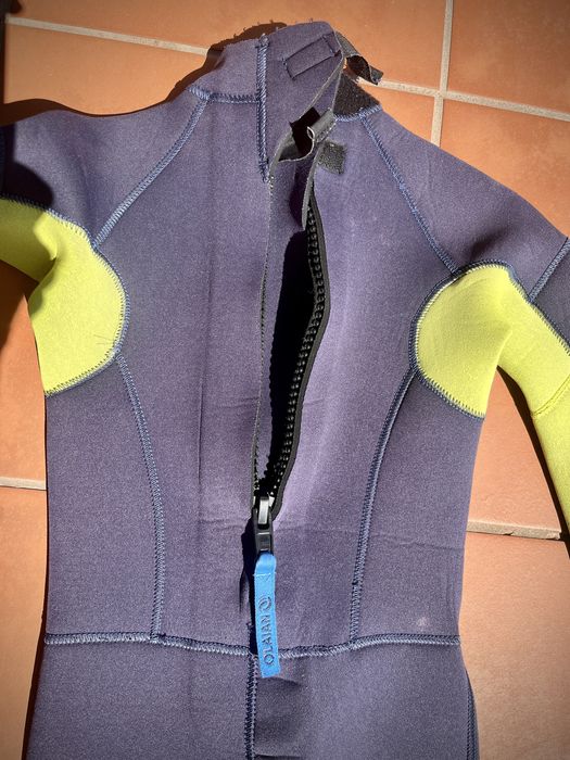 Fato de Surf completo 4/3 criança 6-8 anos