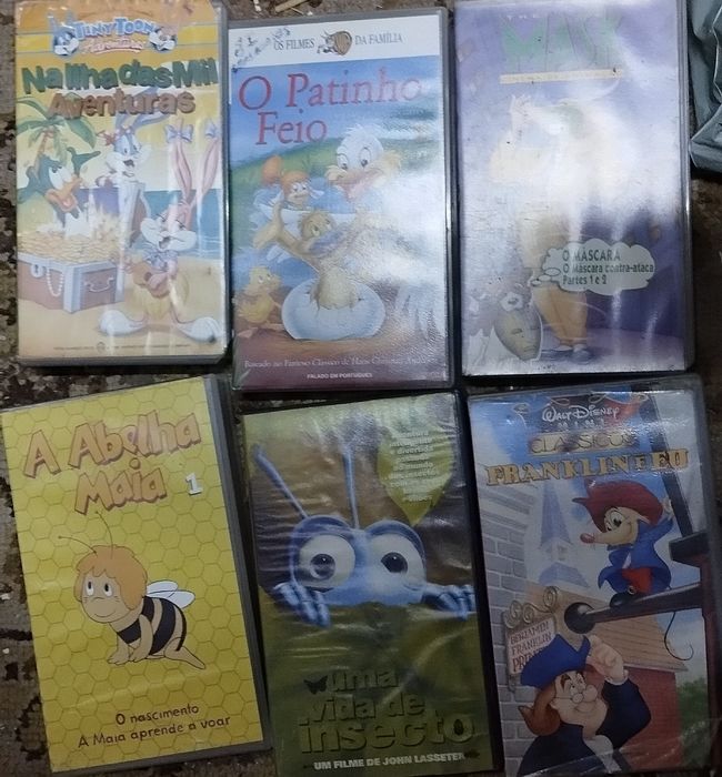 +50 cassetes VHS
