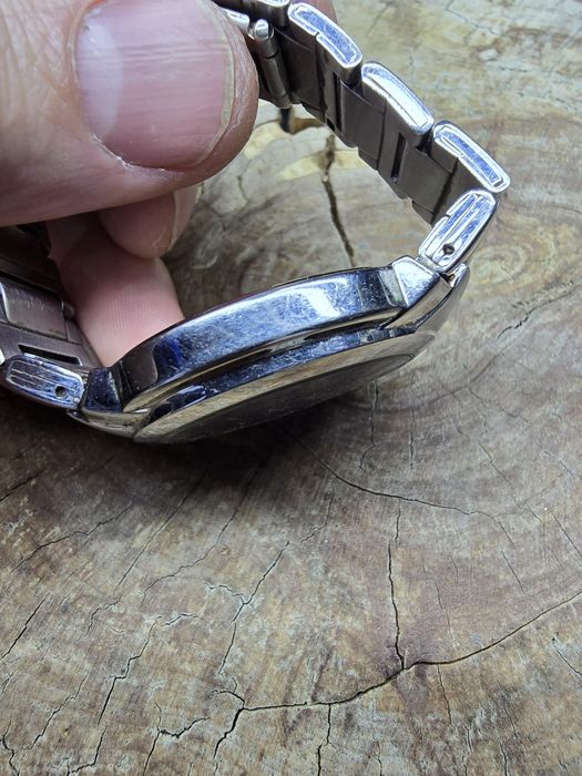 Stary zegarek casio stal nierdzewna