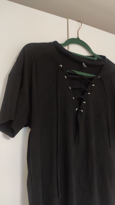 Stradivarius koszulka t-shirt zamsz