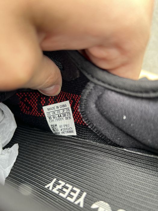 Adidas Yeezy Boost 350 V2 Bred sneakersy buty czarne