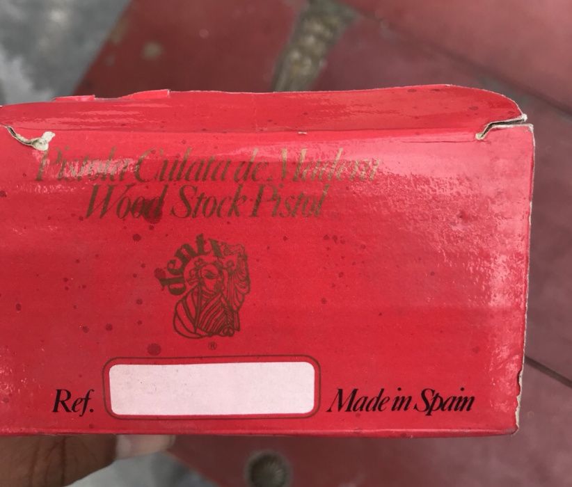 Réplica de pistola antiga