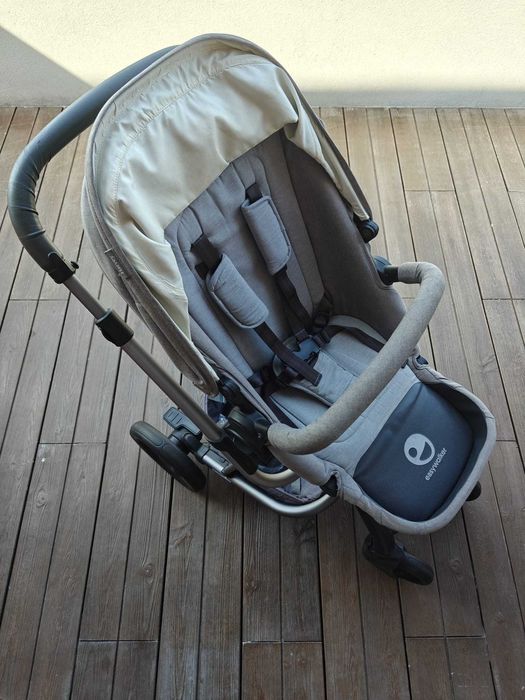 Carrinho Bebé Easywalker Harvey + Alcofa + Manta Inverno + Acessórios (Babycoque BeSafe + elevadores)