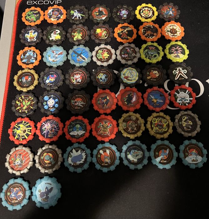 Tazos Pokemon (Vários)