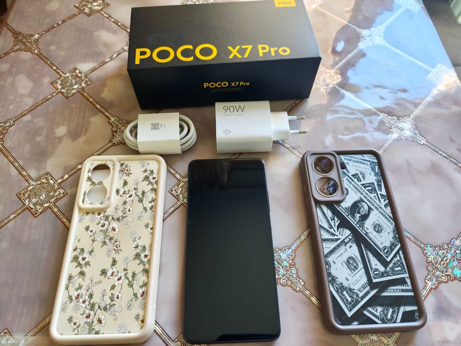 Продам телефон Poco X7 PRO 8-256 YELLOW Б/У