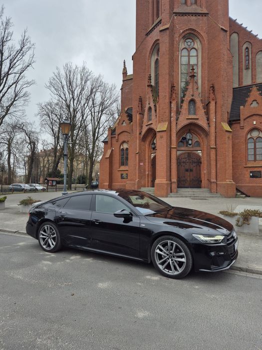 Luksusowe auto do ślubu Audi A7