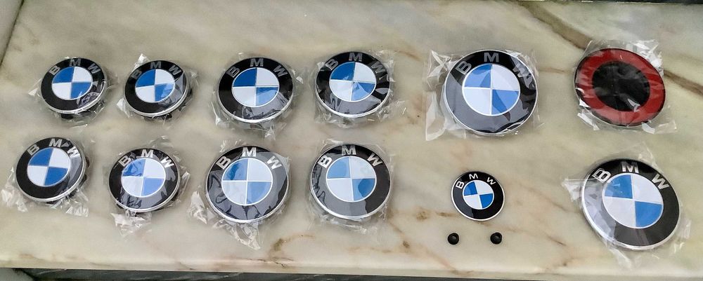 bmw simbolos capa mala jantes chave volante M usados como novos