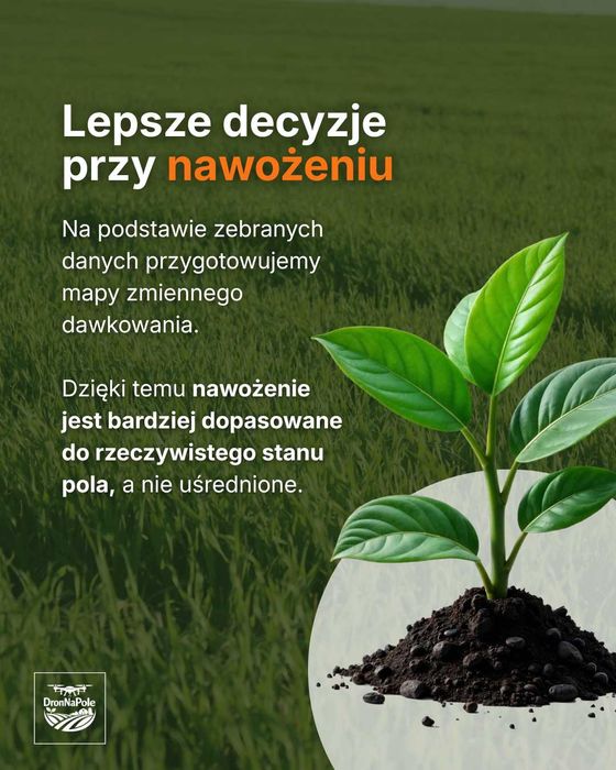 OPRYSKI I MAPY DRONEM | NDVI | Ortofotomapy | Małopolska / Podkarpacie