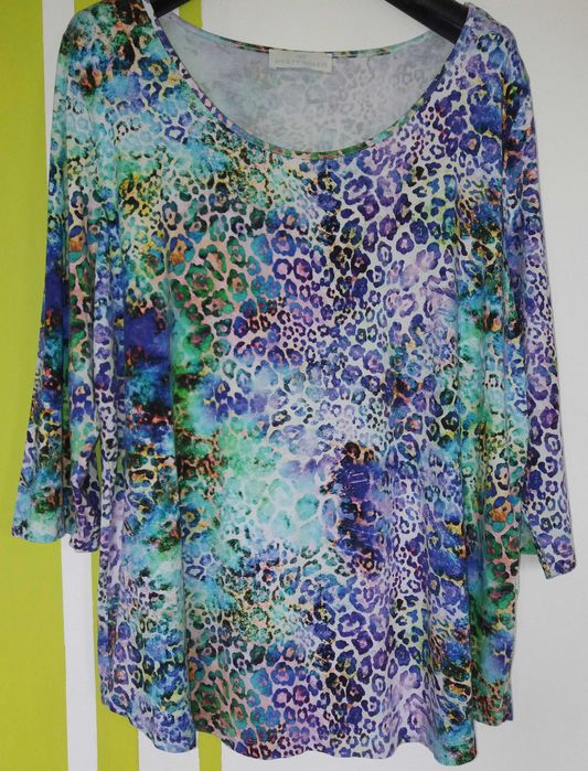 XL(50) Kolorowa wygodna bluzka Pfeffinger